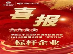 中國二十二冶再度榮膺“雙百行動”標(biāo)桿企業(yè)